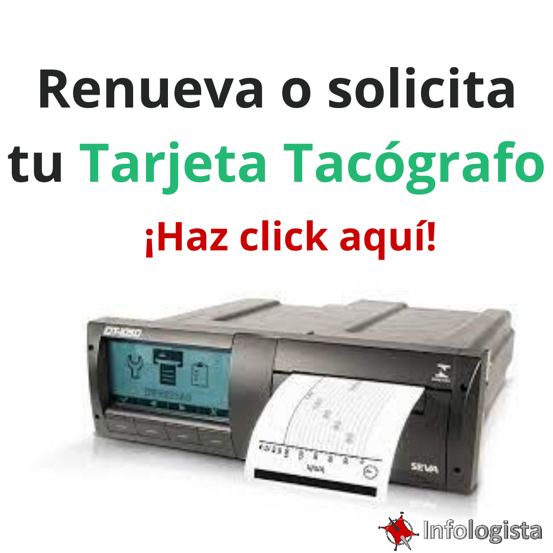 como renovar la tarjeta tacografo